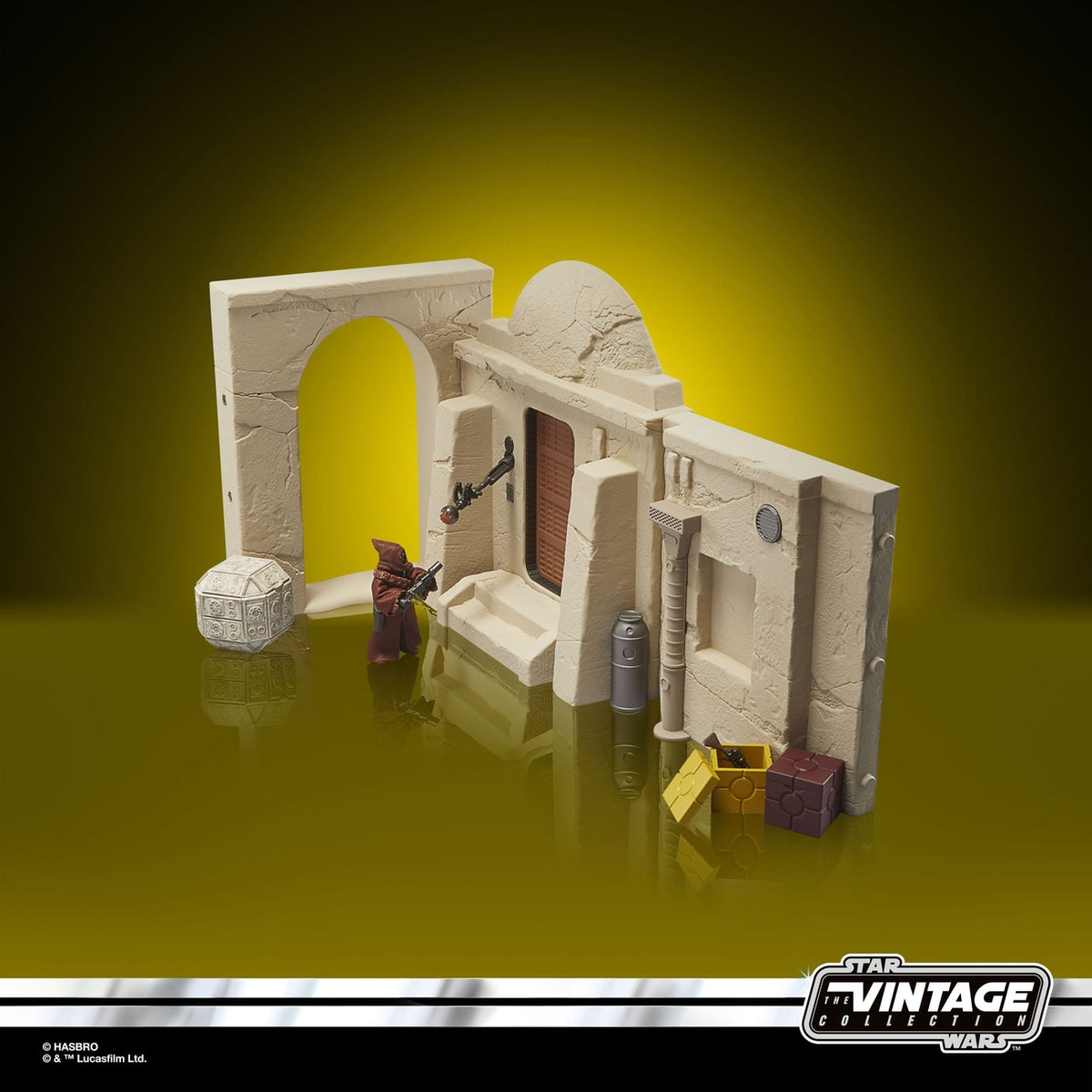 Produktbild Star Wars Episode IV Vintage Collection Playset Streets of Mos Eisley med Jawa actionfigur