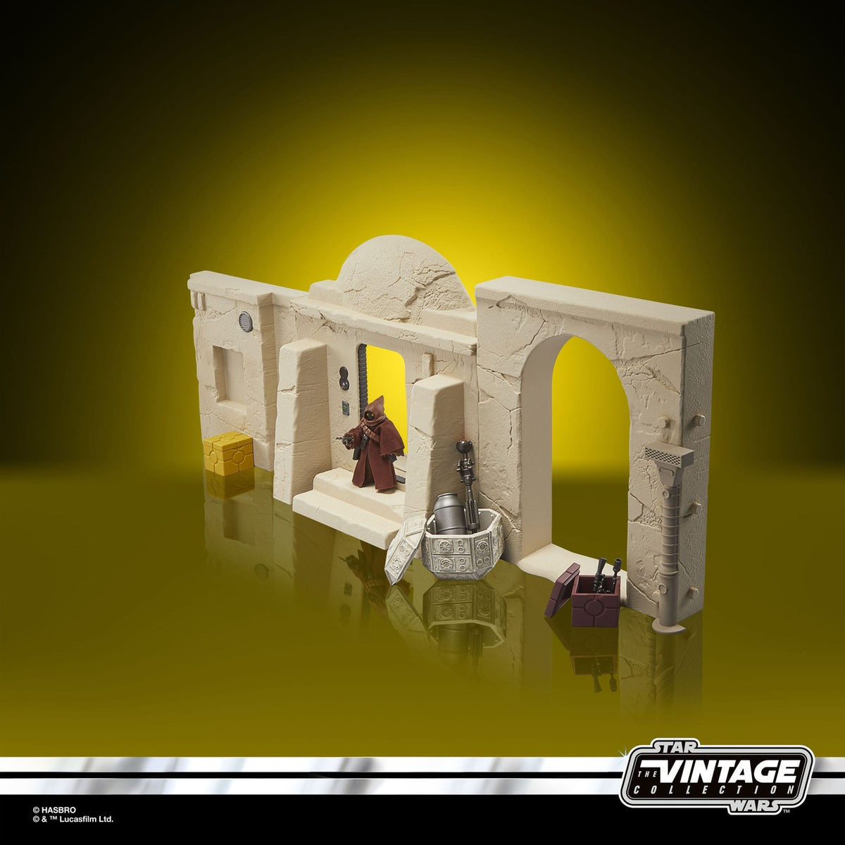 Produktbild Star Wars Episode IV Vintage Collection Playset Streets of Mos Eisley med Jawa actionfigur
