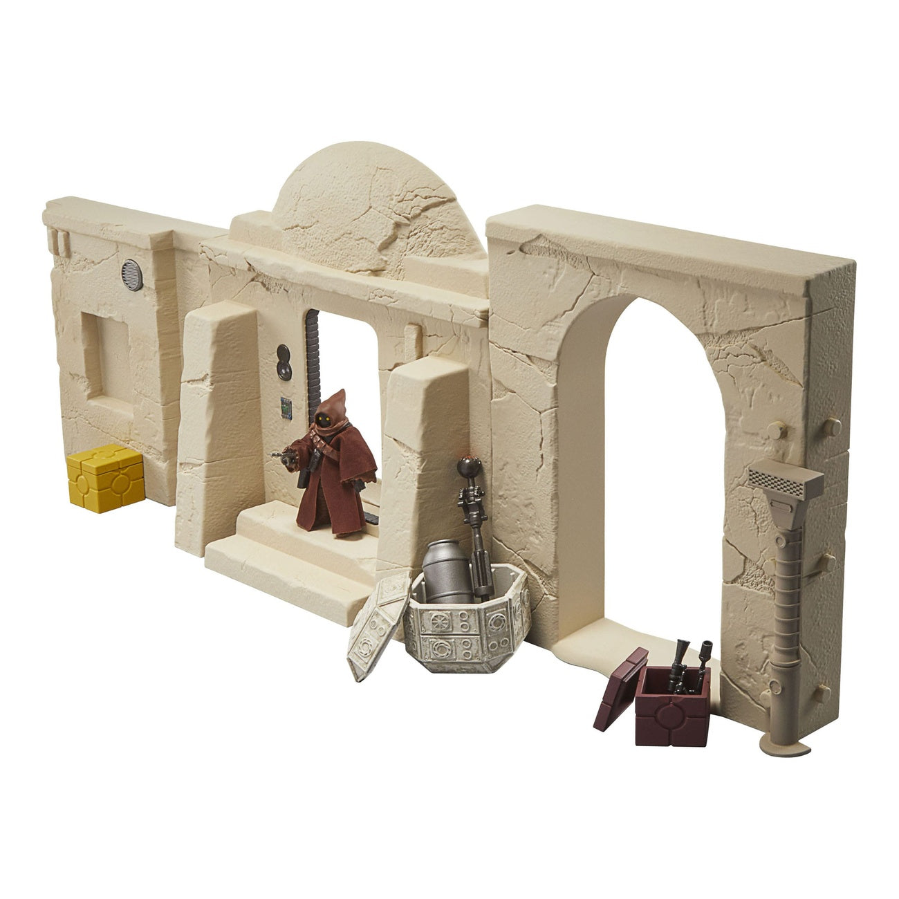 Produktbild Star Wars Episode IV Vintage Collection Playset Streets of Mos Eisley med Jawa actionfigur