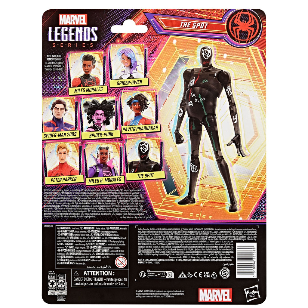 Produktbild Spider-Man: Across the Spider-Verse Marvel Legends actionfigur The Spot 15 cm
