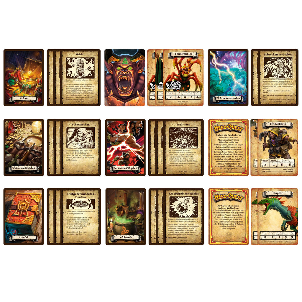 Product image HeroQuest Board Game Expansion The Jungles of Delthrak Adventure Pack *German Version*