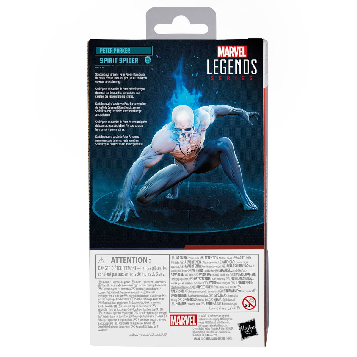 Produktbild Spider-Man Marvel Legends Gamerverse actionfigur Spirit Spider 15 cm