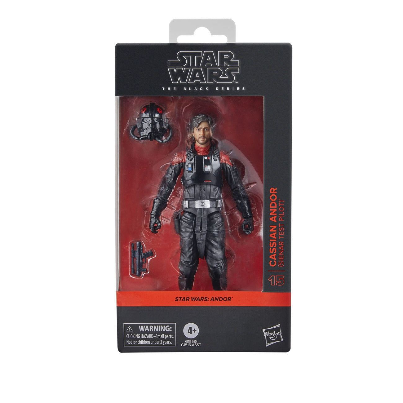Produktbild Star Wars: Andor Black Series actionfigur Cassian Andor (Sienar Test Pilot) 15 cm