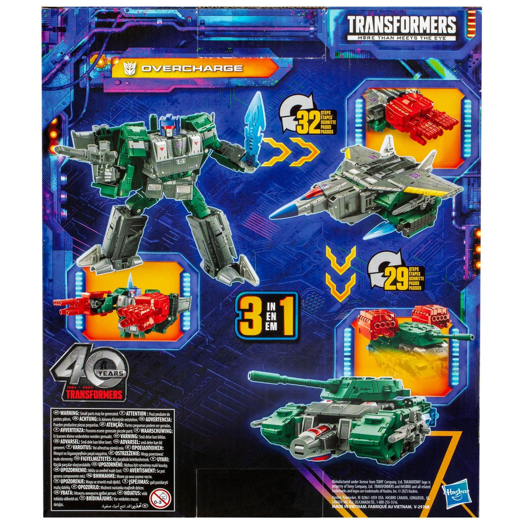 Produktbild Transformers Generations Legacy United Leader Class actionfigur Overcharge 19 cm
