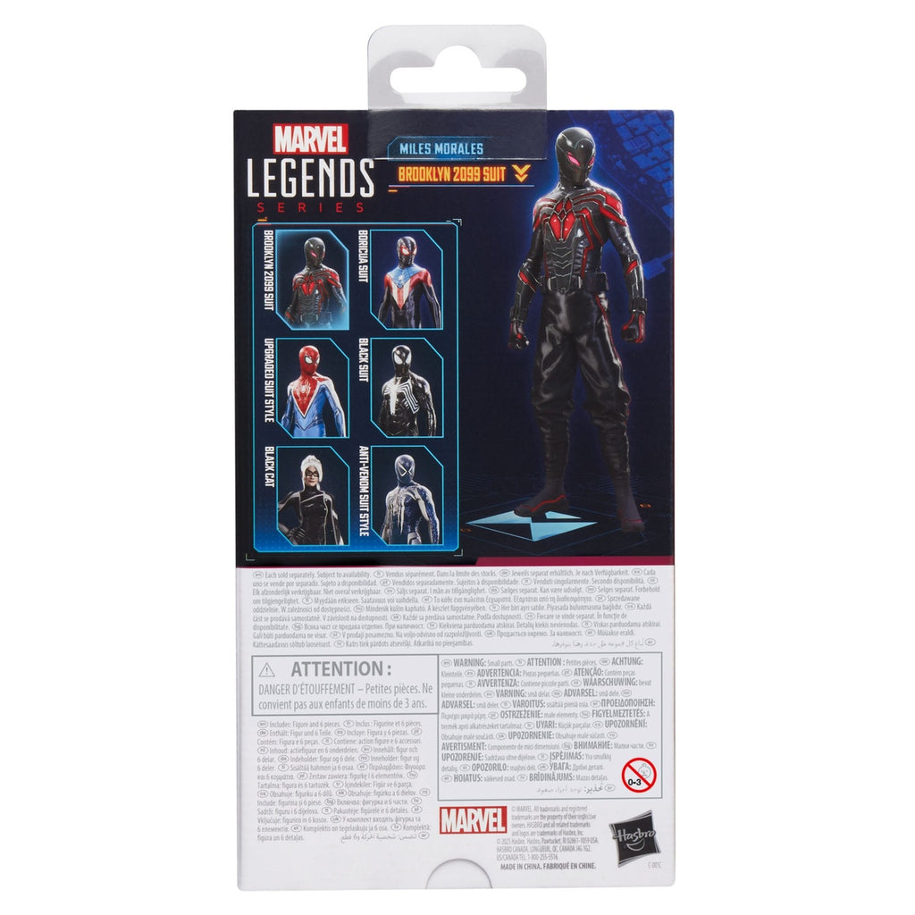Produktbild Spider-Man 2 Marvel Legends Gamerverse Actionfigur Miles Morales (Brooklyn 2099 Suit) 15 cm