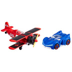 Produktbild Sonic the Hedgehog x Transformers 2-pack actionfigurer Wingtail & Blue Booster 13 cm