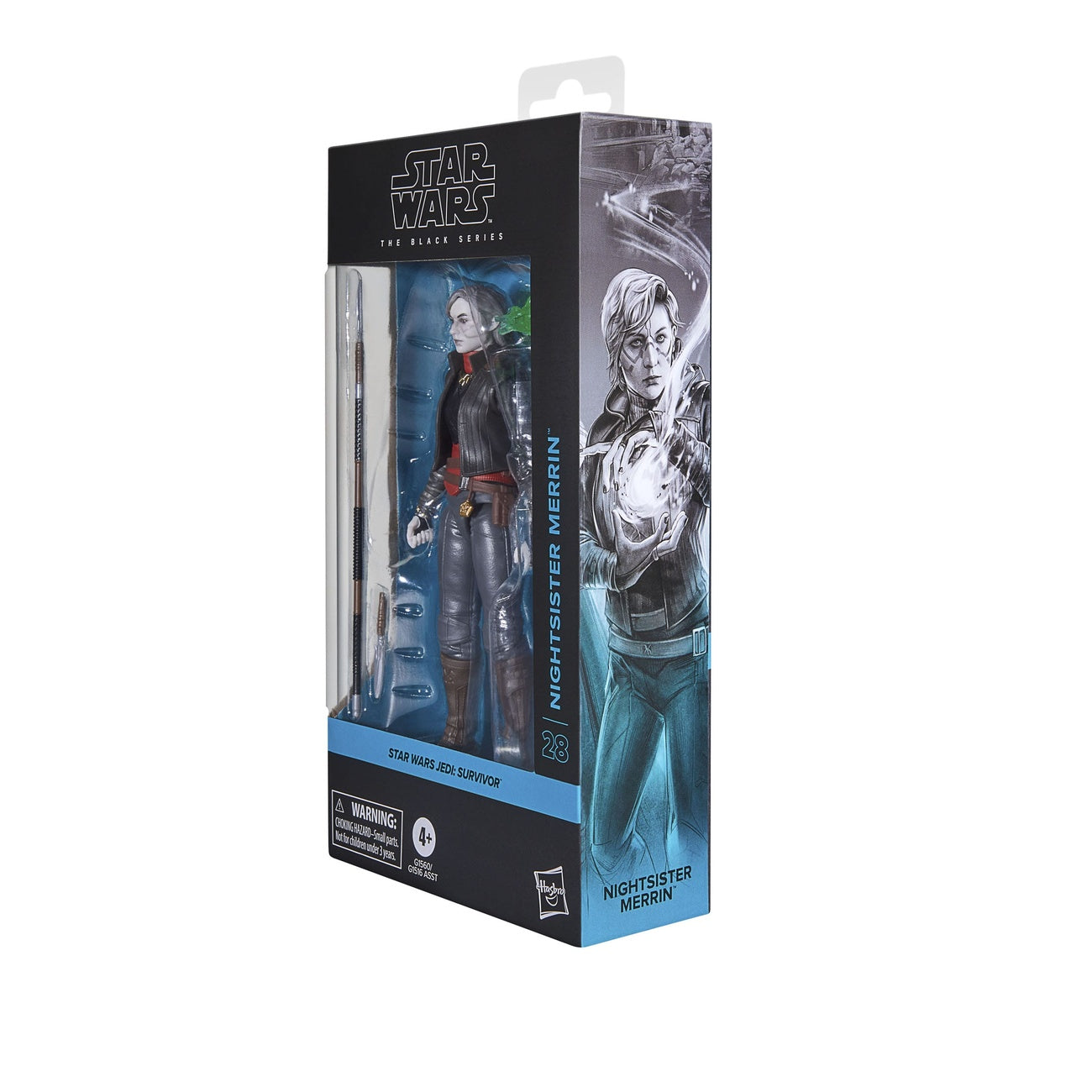 Produktbild Star Wars Jedi: Survivor Black Series actionfigur Nightsister Merrin 15 cm