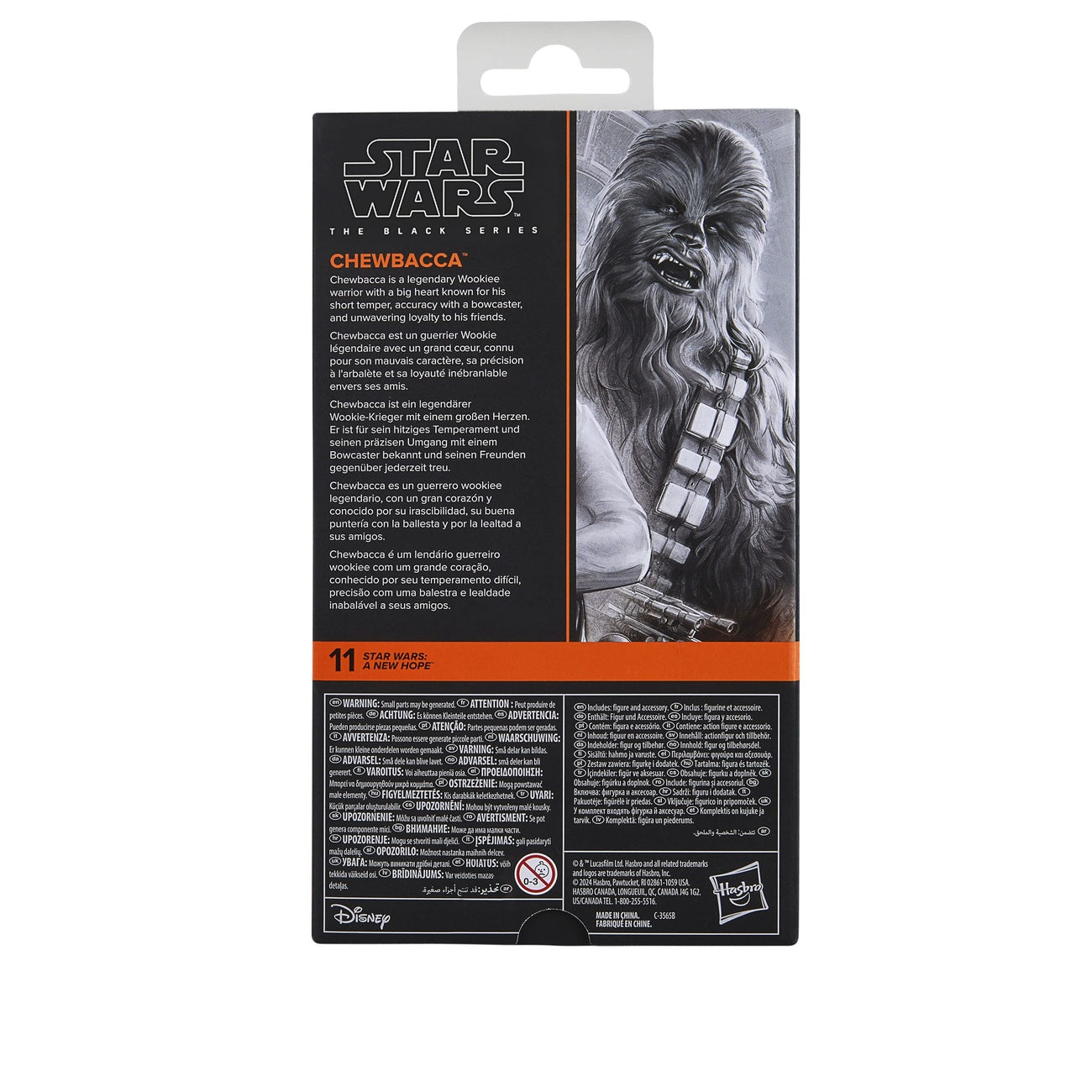 Produktbild Star Wars Episod IV Black Series Actionfigur Chewbacca 15 cm