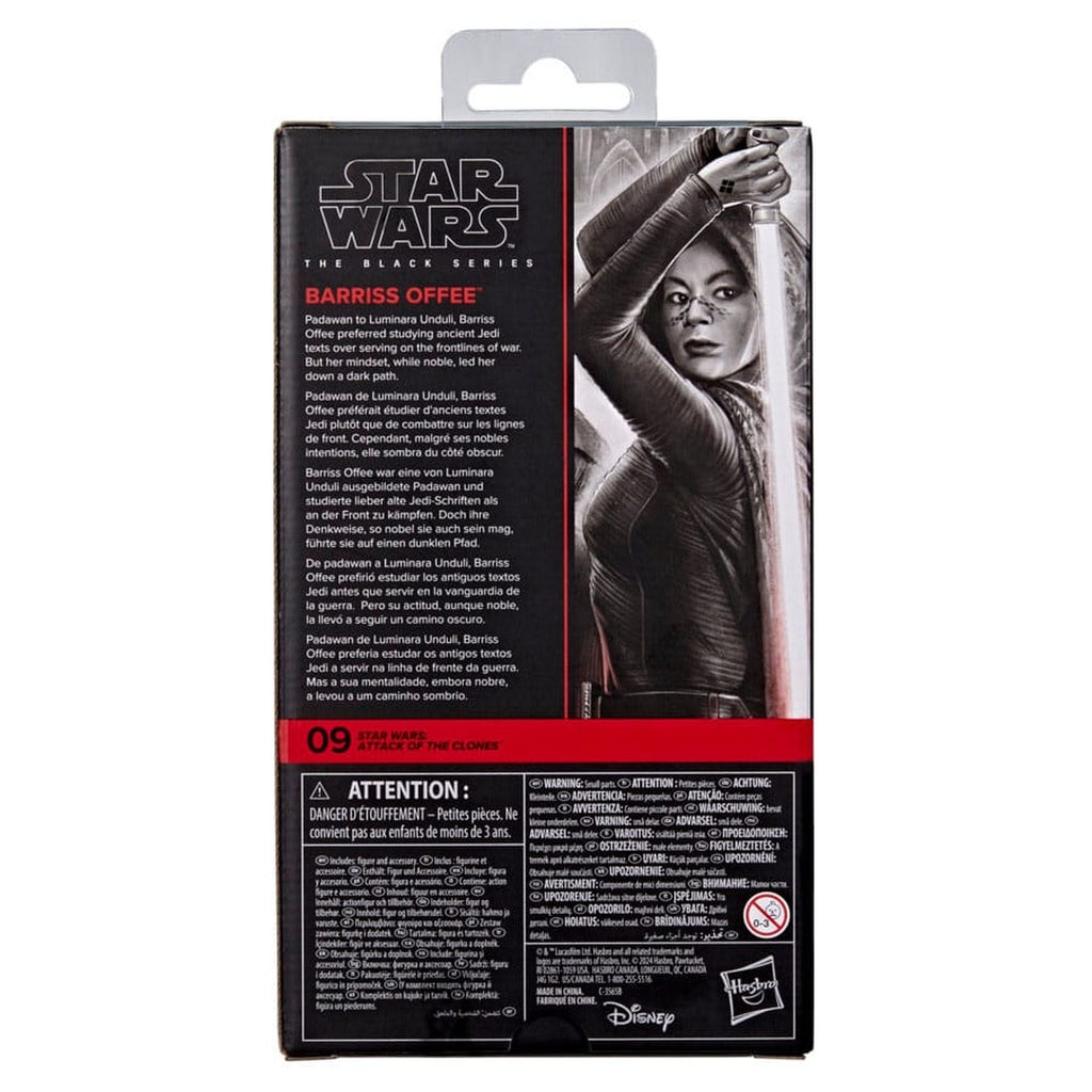 Produktbild Star Wars Episod II Black Series Actionfigur Barriss Offee 15 cm