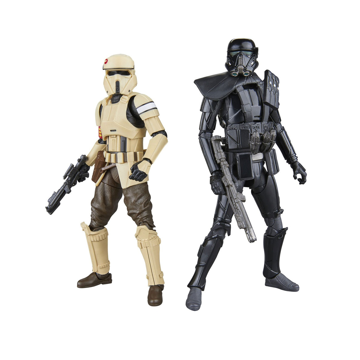 Produktbild Star Wars: Rogue One Black Series 2-pack actionfigurer Shoretrooper & Death Trooper 15 cm