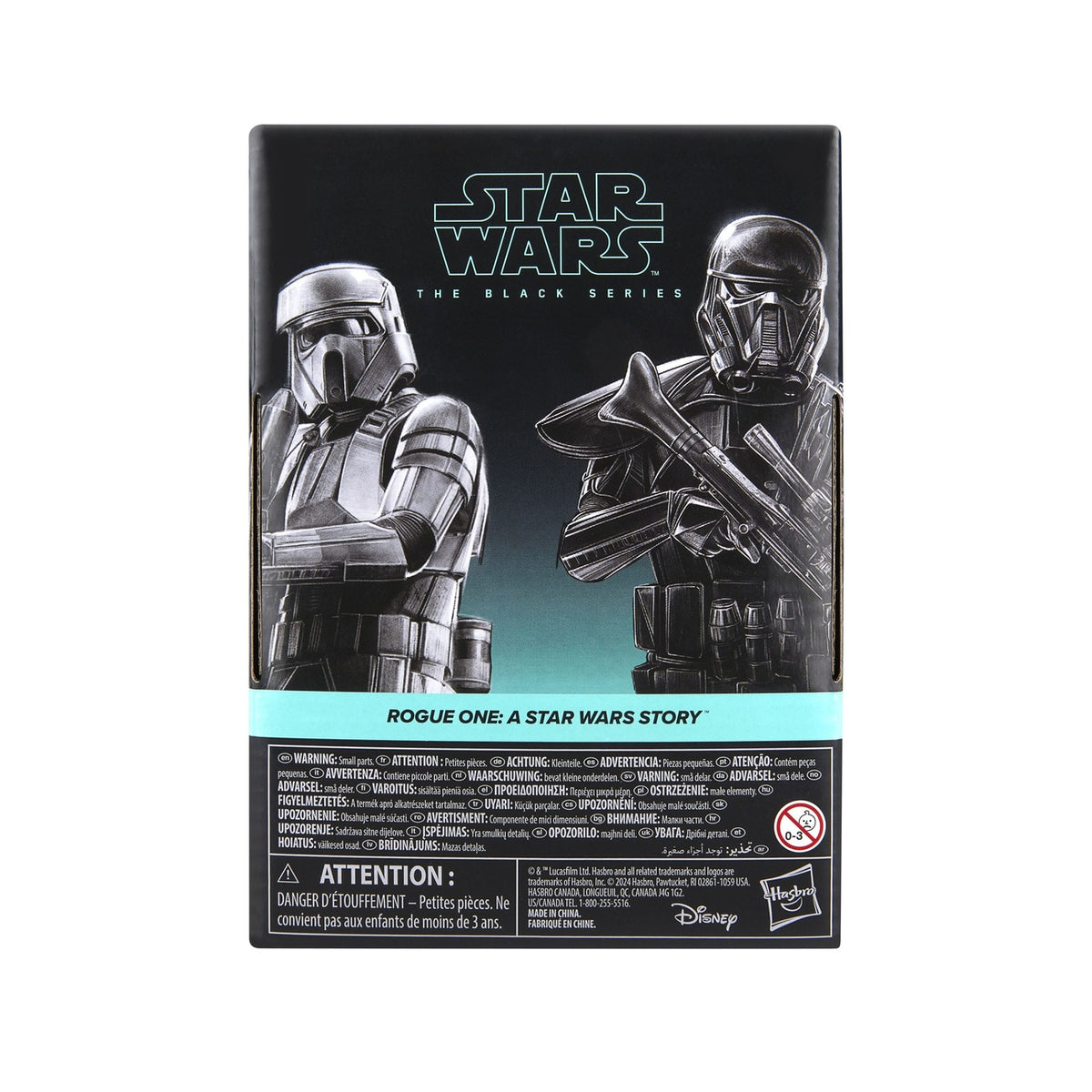 Produktbild Star Wars: Rogue One Black Series 2-pack actionfigurer Shoretrooper & Death Trooper 15 cm