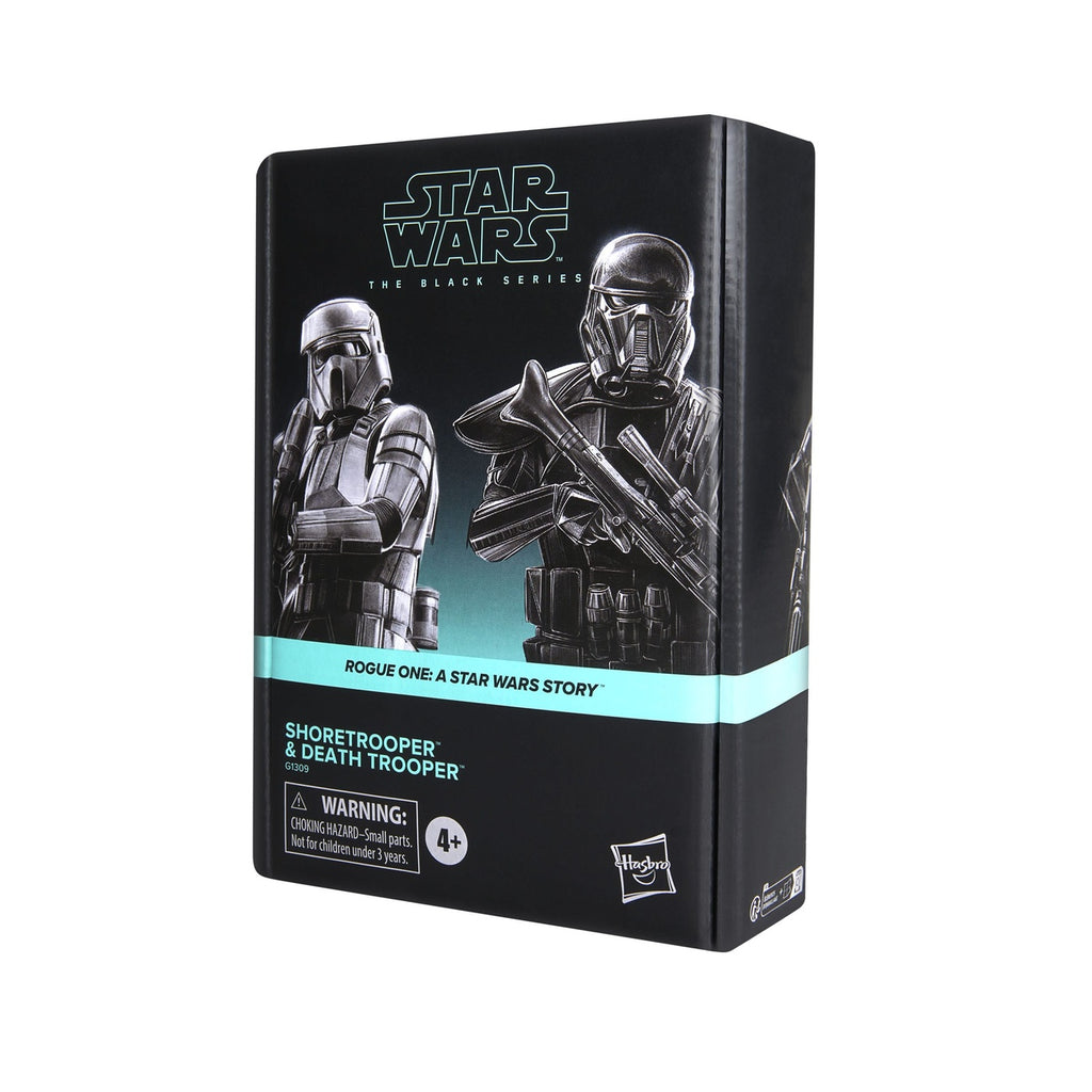 Produktbild Star Wars: Rogue One Black Series 2-pack actionfigurer Shoretrooper & Death Trooper 15 cm
