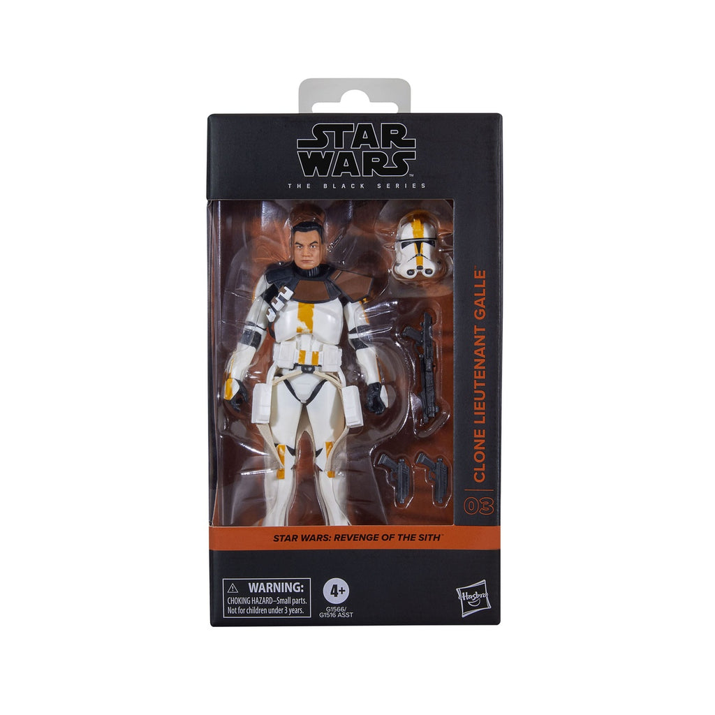 Produktbild Star Wars Episode III Black Series Actionfigur Clone Lieutenant Galle 15 cm