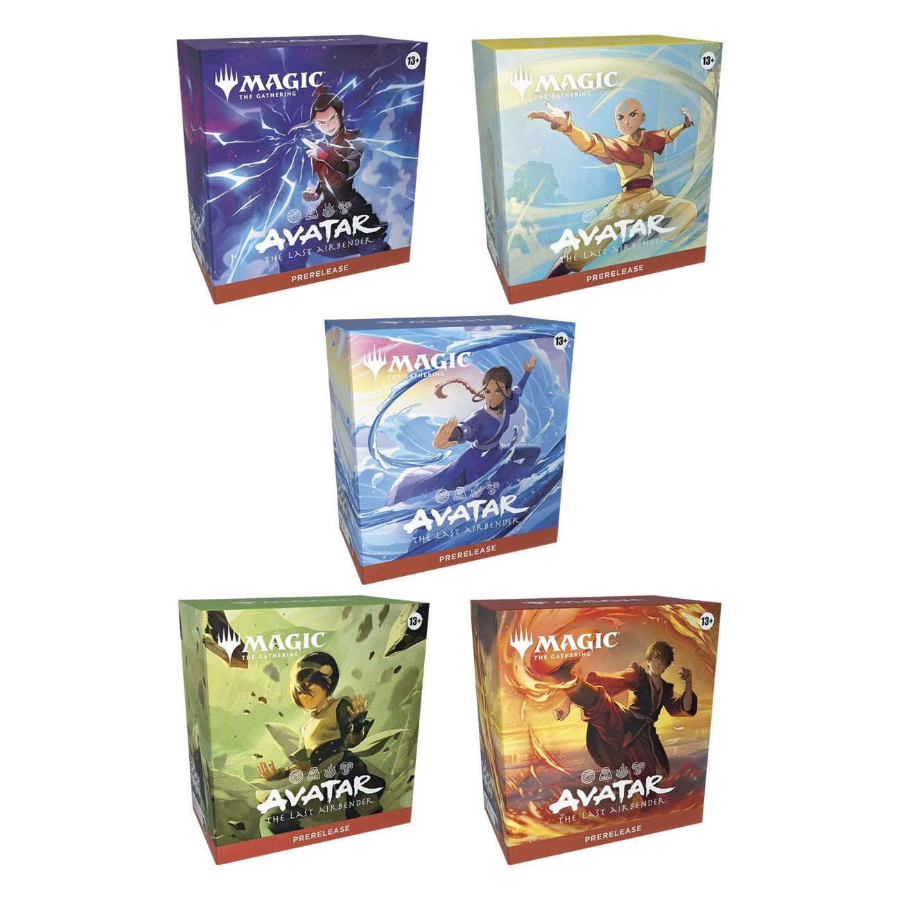 Produktbild Magic the Gathering Avatar: The Last Airbender Prerelease Packs Ytterkartong (15) italienska