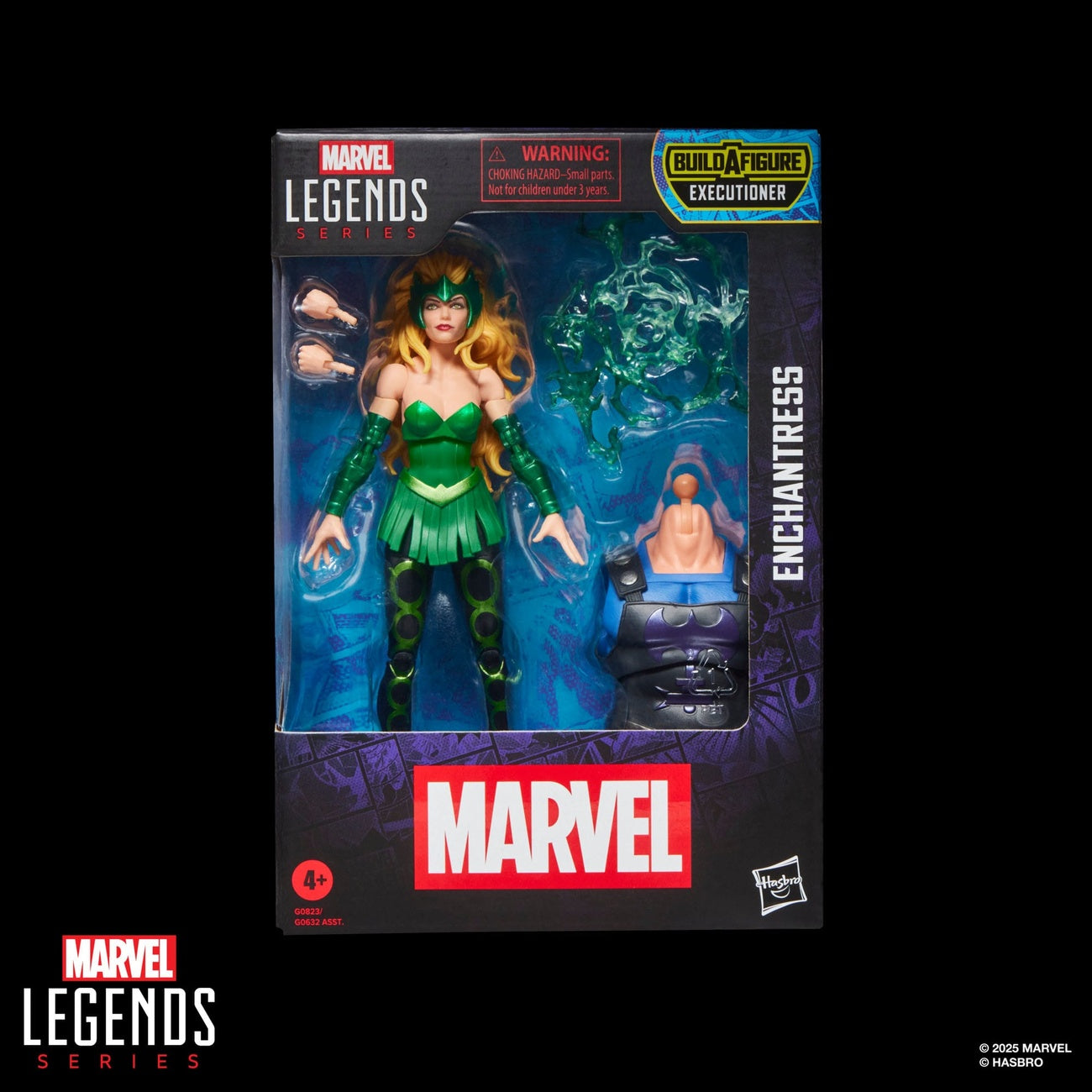 Produktbild Marvel Legends actionfigur Enchantress (BAF: Executioner) 15 cm