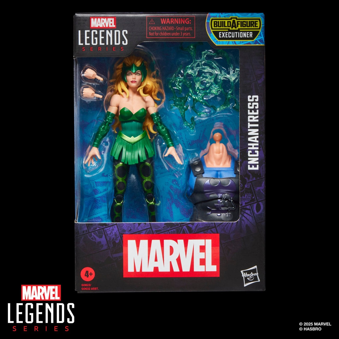 Produktbild Marvel Legends actionfigur Enchantress (BAF: Executioner) 15 cm