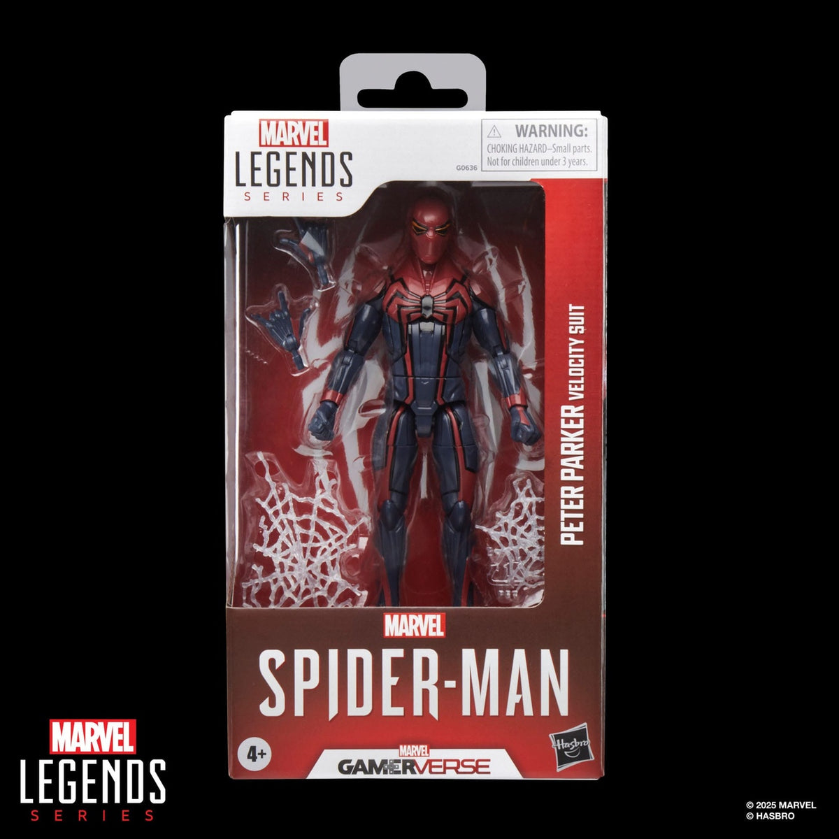 Produktbild Spider-Man Marvel Legends Gamerverse Actionfigur Peter Parker Velocity Suit 15 cm