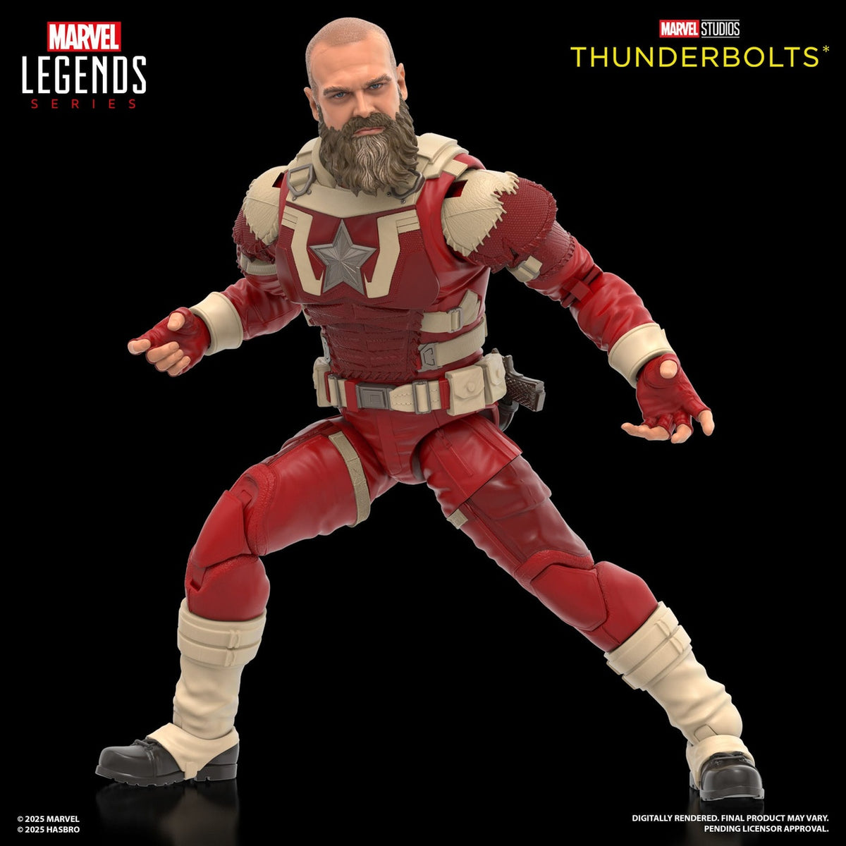 Produktbild Thunderbolts Marvel Legends actionfigurer 2-pack Yelena Belova & Red Guardian 15 cm