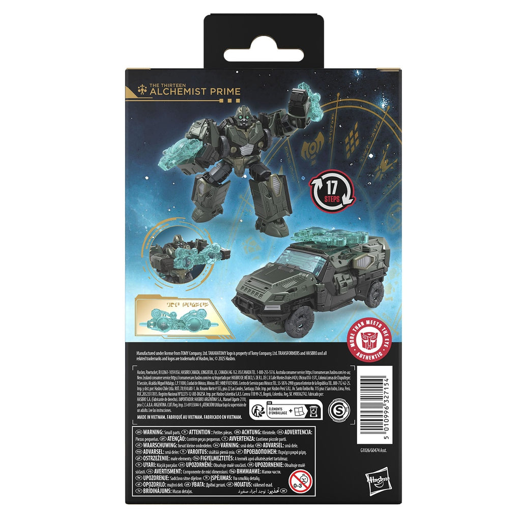 Produktbild Transformers Age of the Primes Deluxe Class actionfigur The Thirteen Alchemist Prime 14 cm
