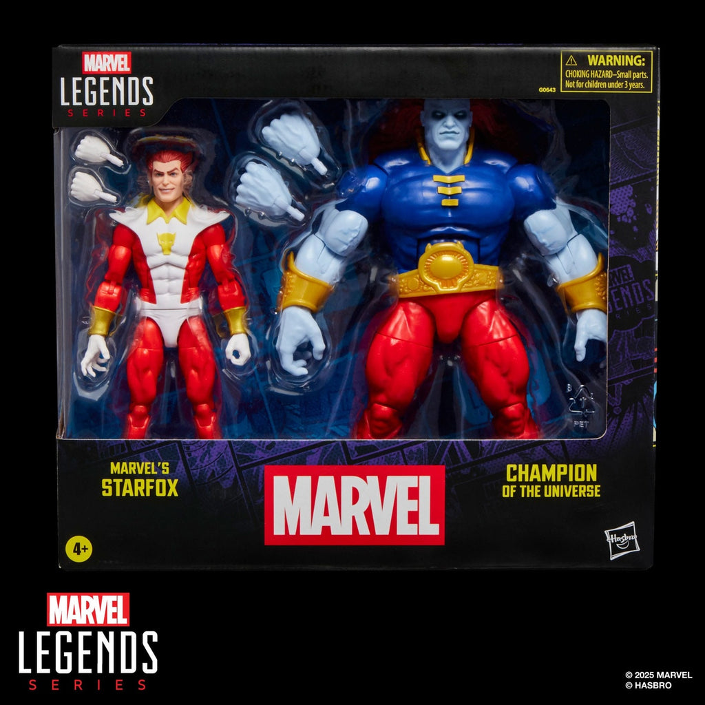 Produktbild Marvel Legends Actionfigurer 2-pack Marvel's Starfox & Champion of the Universe 15 cm