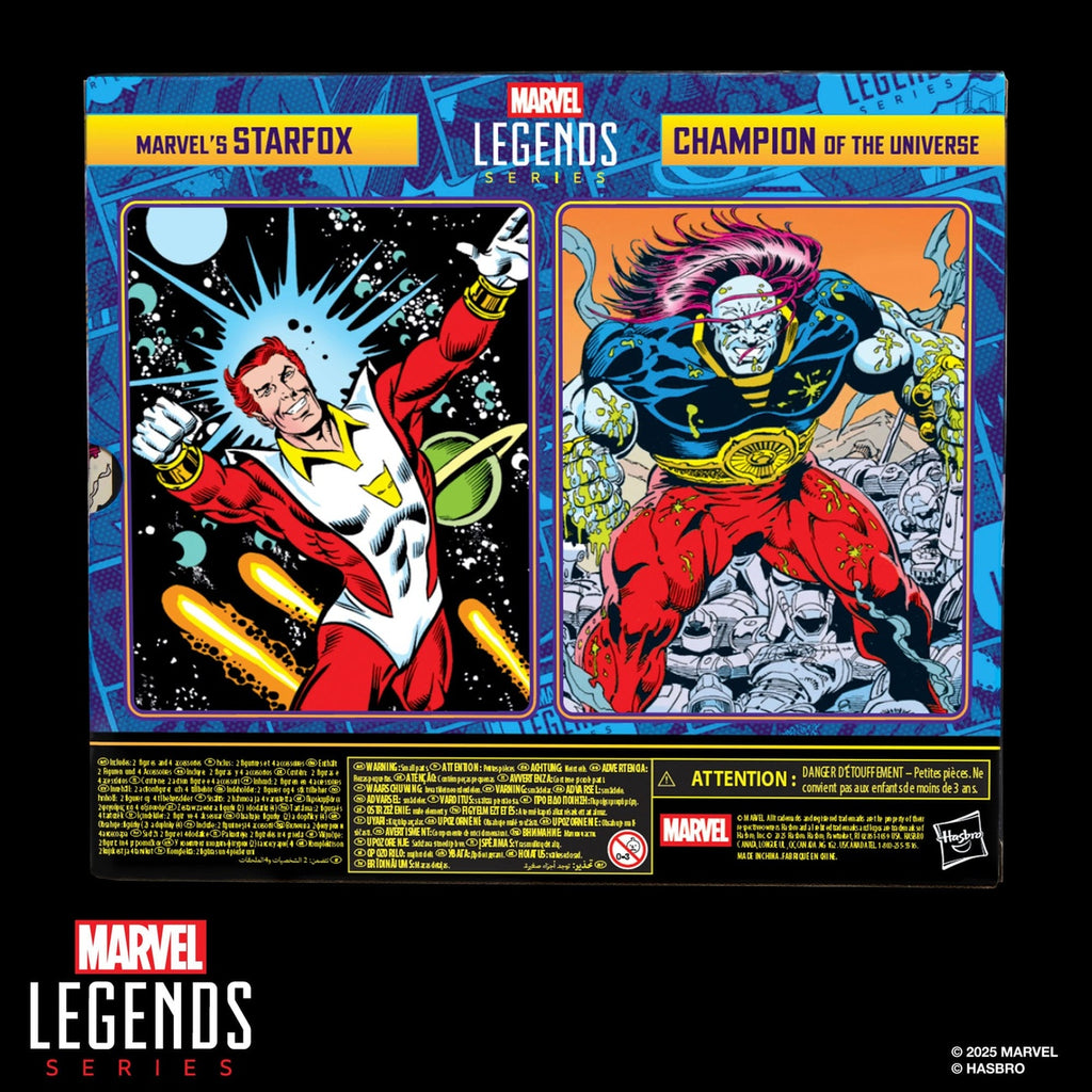 Produktbild Marvel Legends Actionfigurer 2-pack Marvel's Starfox & Champion of the Universe 15 cm