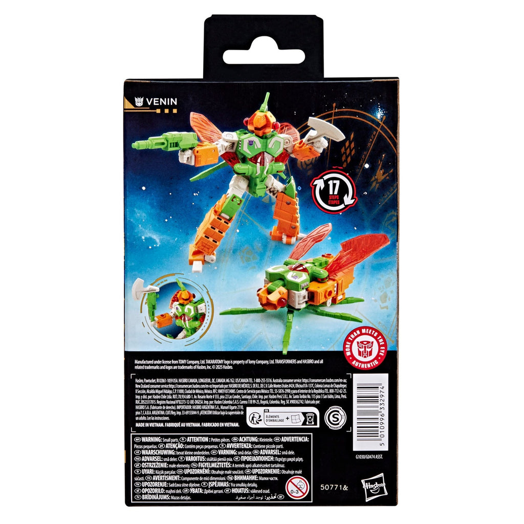 Produktbild Transformers Age of the Primes Deluxe Class actionfigur Venin 14 cm