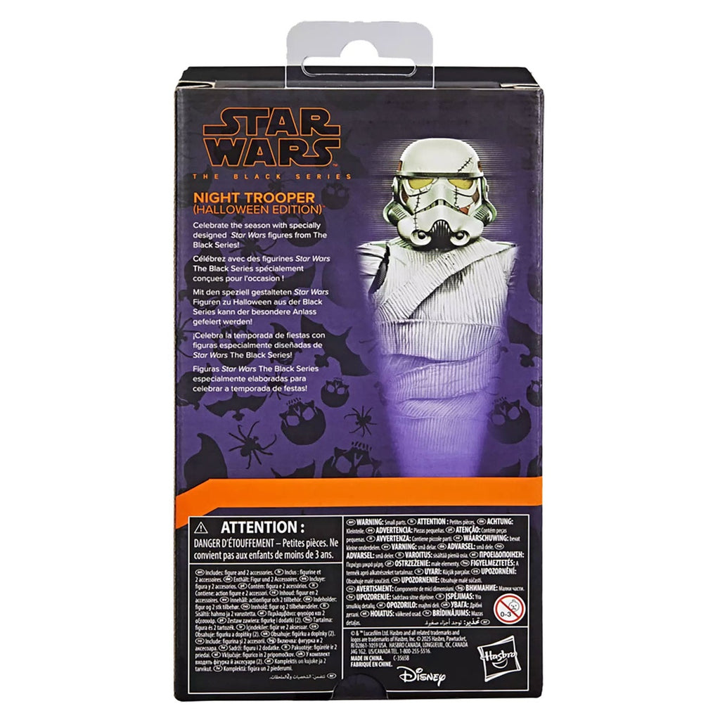 Produktbild Star Wars Black Series Actionfigur Night Trooper (Halloween Edition) 15 cm
