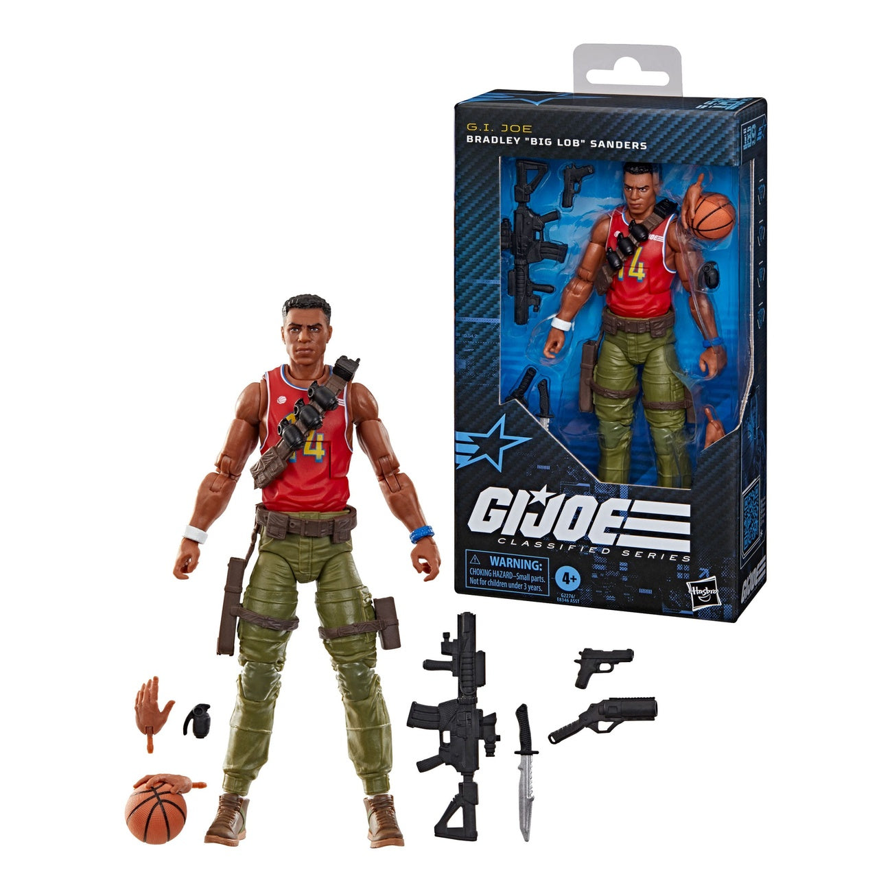 Produktbild G.I. Joe Classified Series actionfigur Bradley "Big Lob" Sanders 15 cm