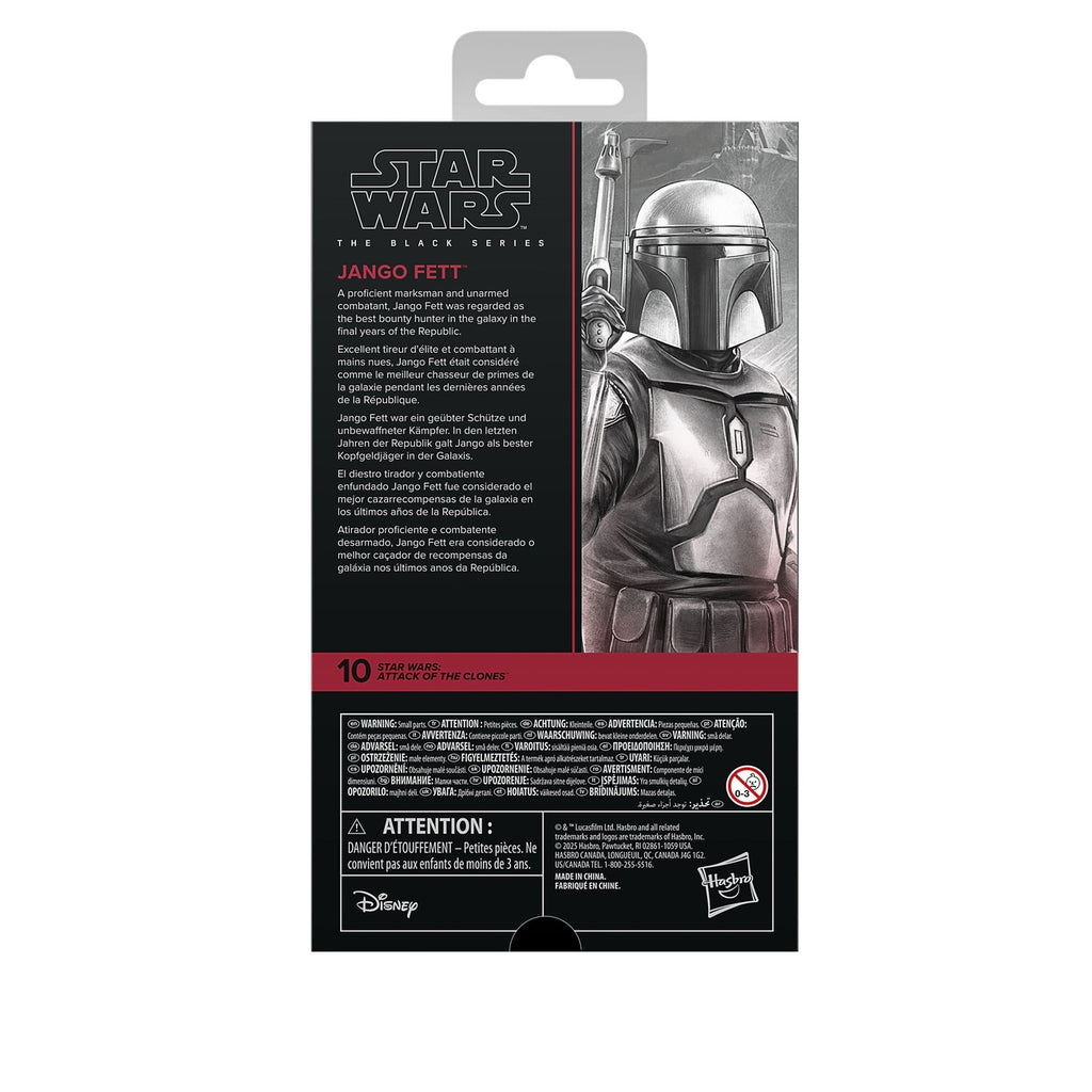Produktbild Star Wars Episod II Black Series actionfigur Jango Fett 15 cm