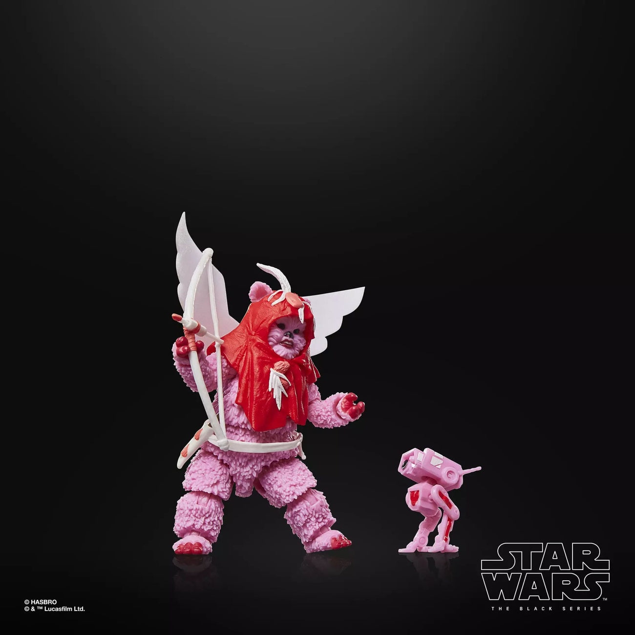 Produktbild Star Wars Black Series actionfigur Ewok (Valentine’s Day Edition) 15 cm