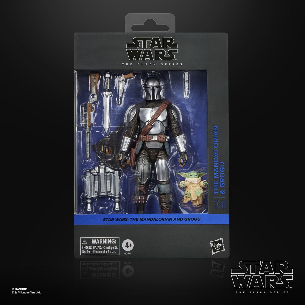 Produktbild Star Wars: The Mandalorian & Grogu Black Series Actionfigur The Mandalorian & Grogu 15 cm