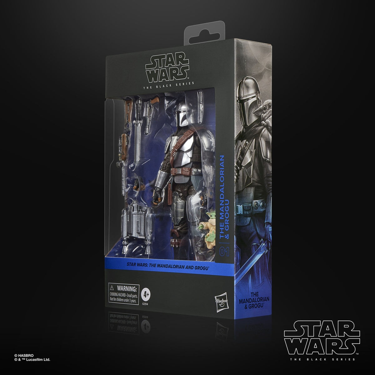 Produktbild Star Wars: The Mandalorian & Grogu Black Series Actionfigur The Mandalorian & Grogu 15 cm