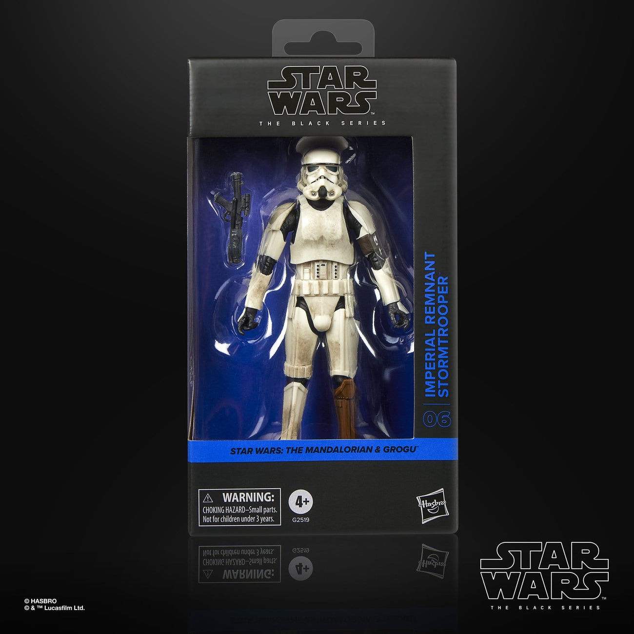 Produktbild Star Wars: The Mandalorian & Grogu Black Series actionfigur Imperial Remnant Stormtrooper 15 cm