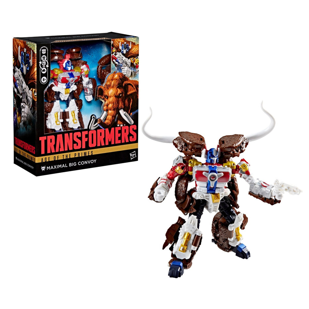 Produktbild Transformers Age of the Primes Leader Class actionfigur Maximal Big Convoy 19 cm
