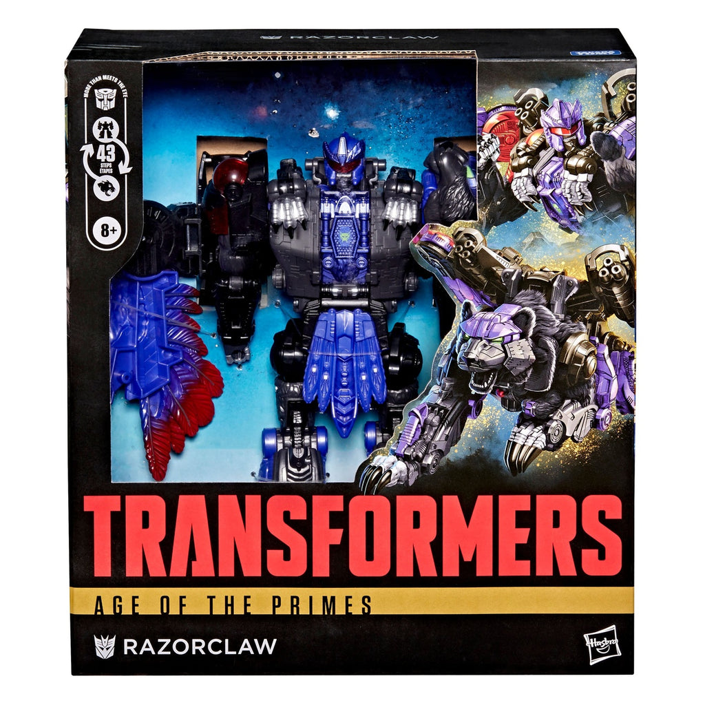 Produktbild Transformers Age of the Primes Leader Class actionfigur Razorclaw 19 cm