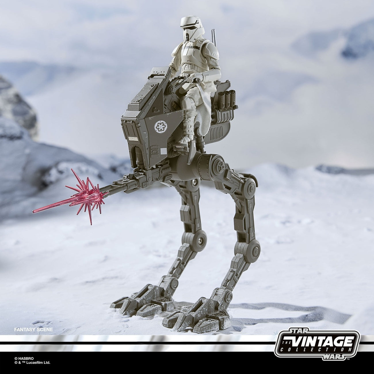 Produktbild Star Wars: The Mandalorian & Grogu Vintage Collection-fordon Imperial Remnant AT-RT 10 cm