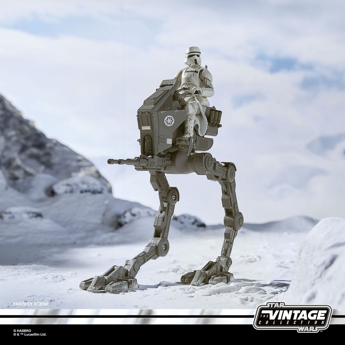 Produktbild Star Wars: The Mandalorian & Grogu Vintage Collection-fordon Imperial Remnant AT-RT 10 cm