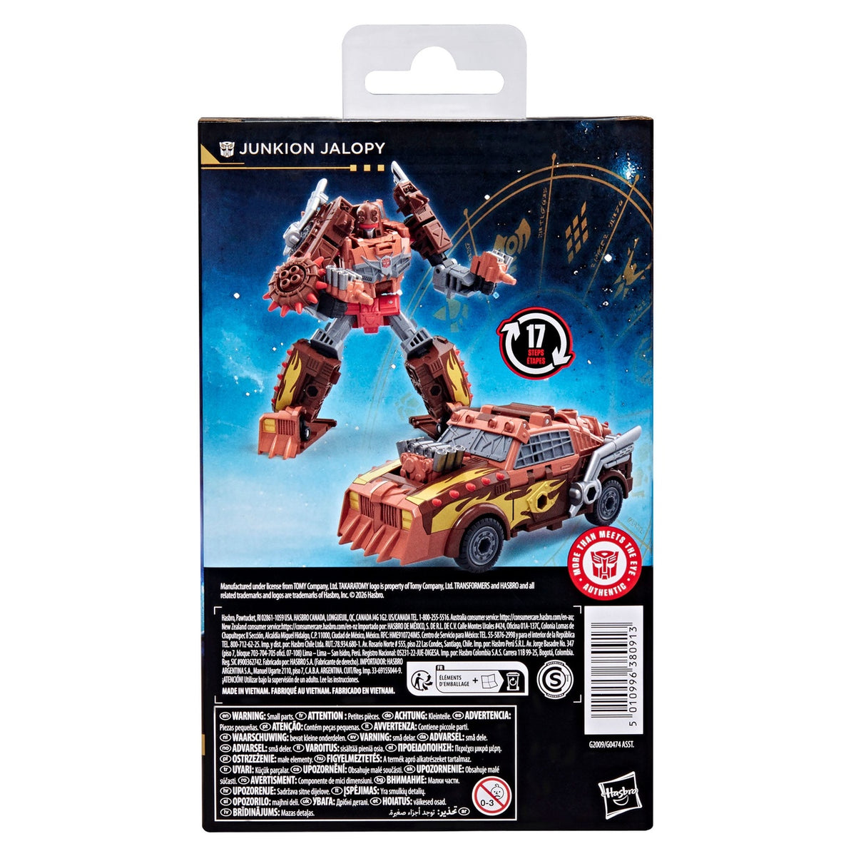 Produktbild Transformers Age of Primes Deluxe Class actionfigur Junkion Jalopy 14 cm