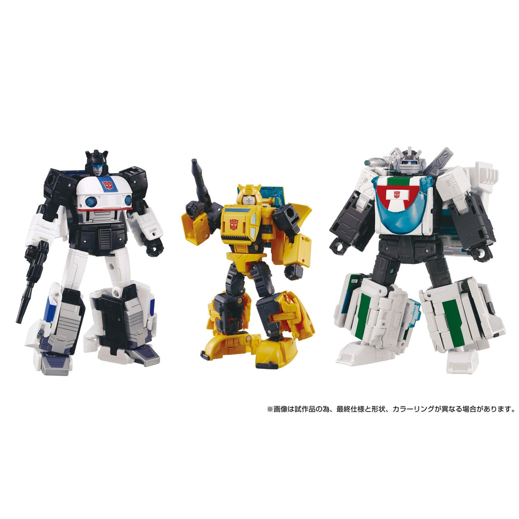Produktbild Transformers Dramatic Capture Series 3-pack actionfigurer Cybertron Chase
