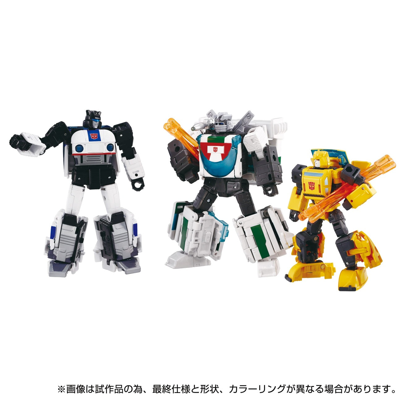 Produktbild Transformers Dramatic Capture Series 3-pack actionfigurer Cybertron Chase