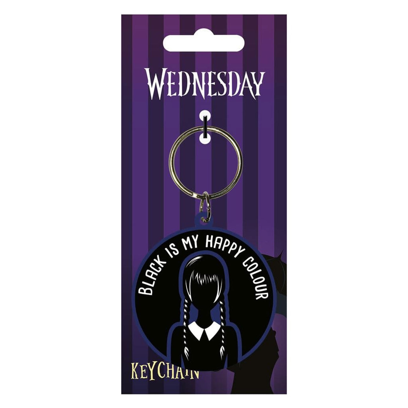 Produktbild Wednesday gumminyckelring Happy Colour