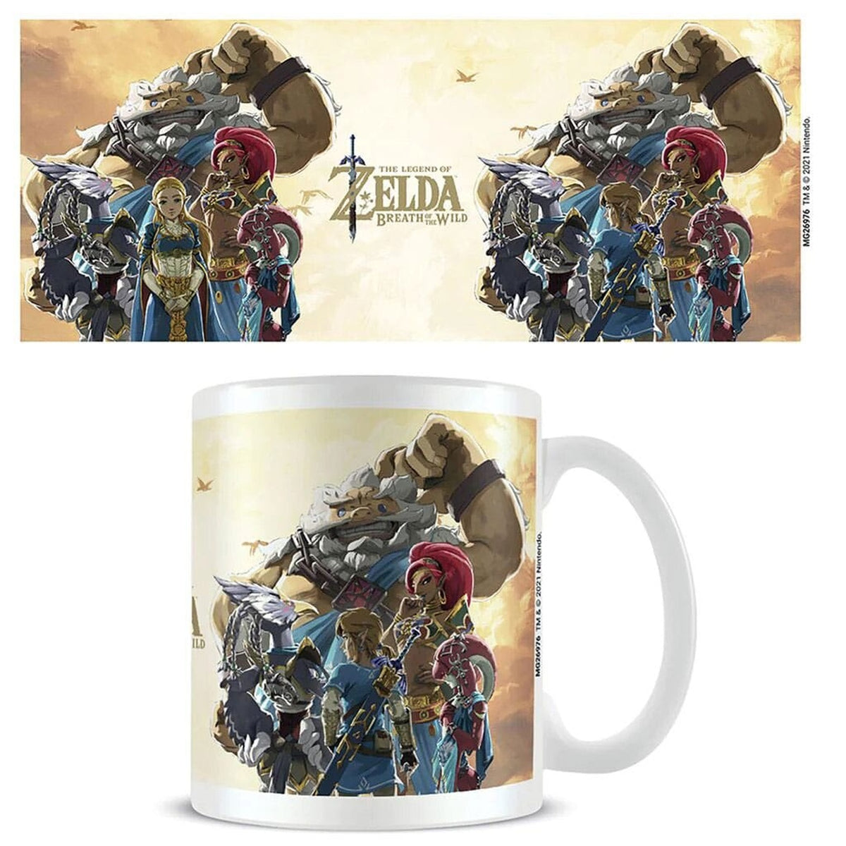 Produktbild The Legend of Zelda Breath of the Wild Mugg Champions Sunset