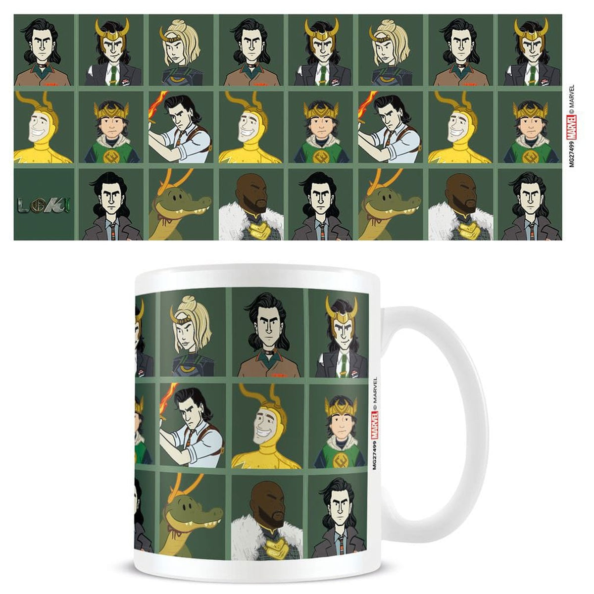 Produktbild Loki Mugg Comic Character Collection