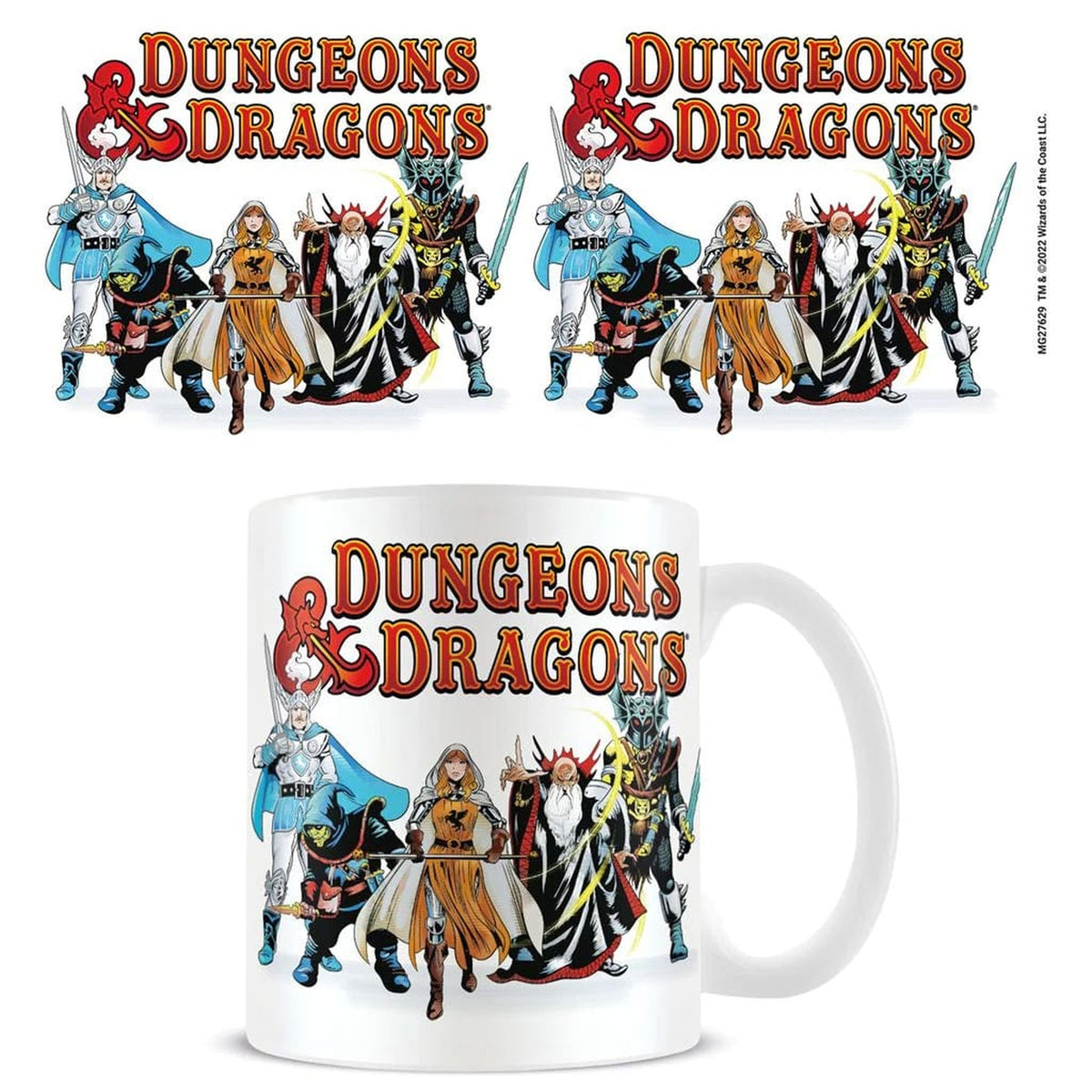 Produktbild Dungeons & Dragons Mugg Retro Group