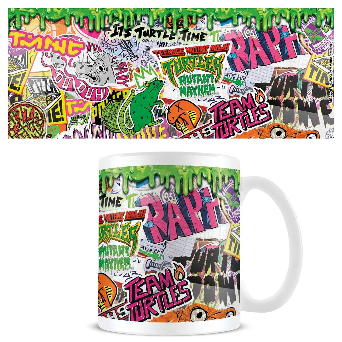 Produktbild Teenage Mutant Ninja Turtles: Mutant Mayhem Mugg Graffiti