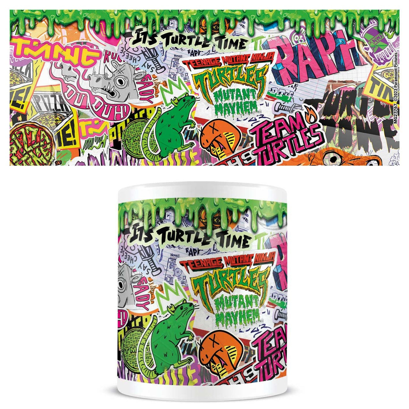 Produktbild Teenage Mutant Ninja Turtles: Mutant Mayhem Mugg Graffiti