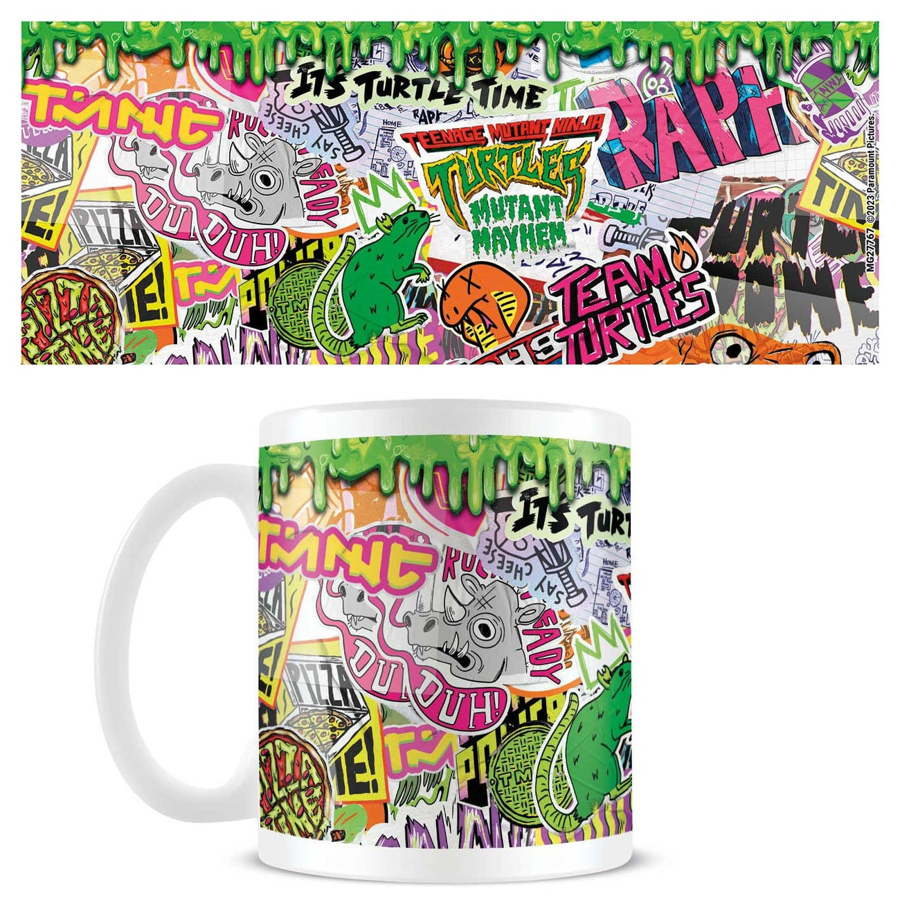 Produktbild Teenage Mutant Ninja Turtles: Mutant Mayhem Mugg Graffiti