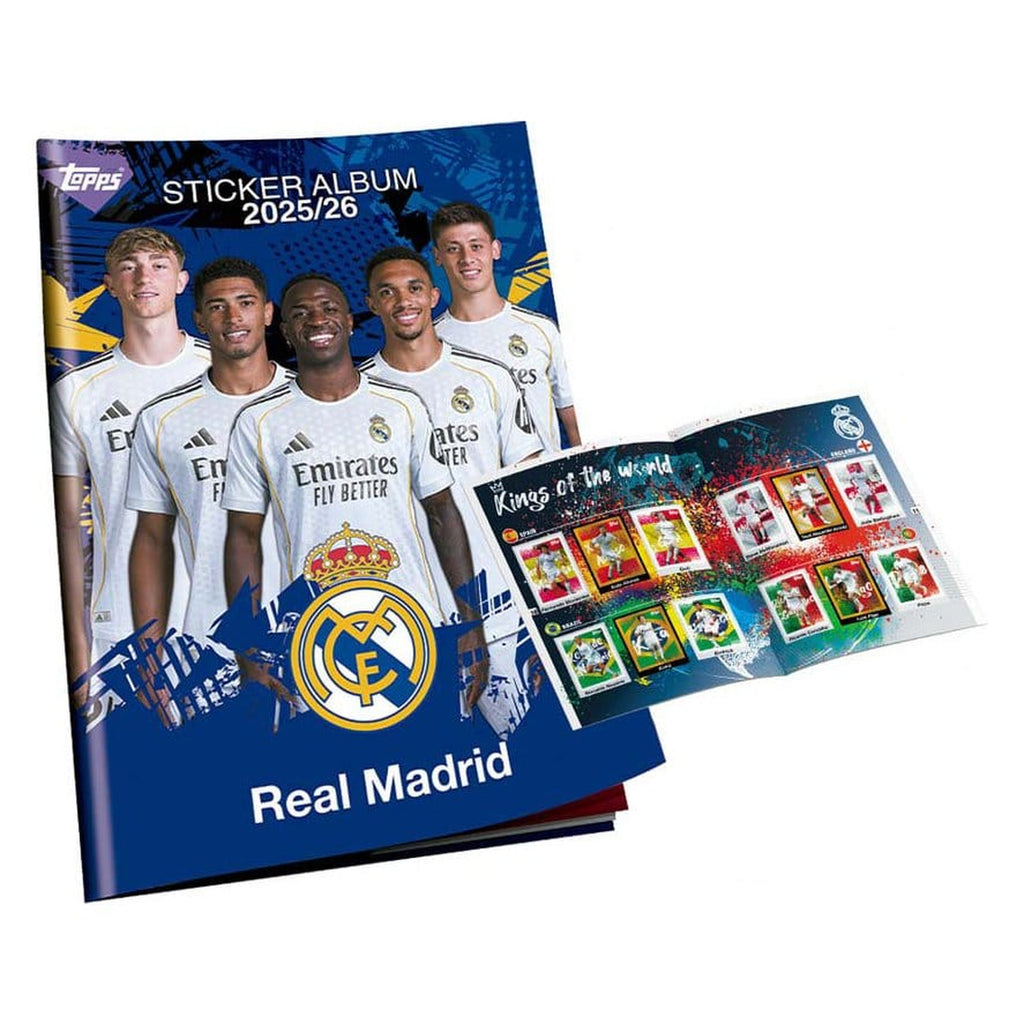 Produktbild Real Madrid 2025/26 Klistermärkesalbum Set