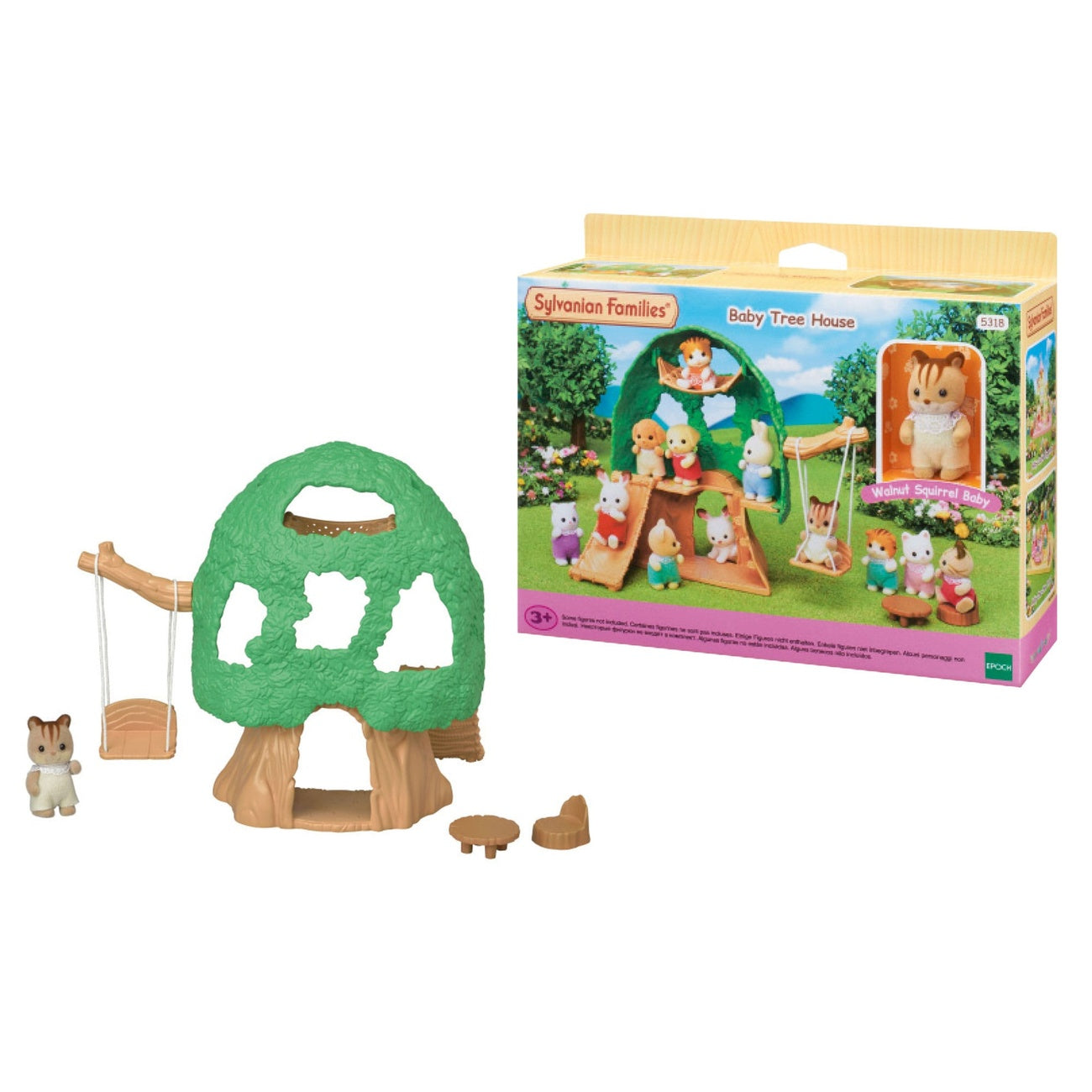 Produktbild Sylvanian Families: Baby Äventyrsträdhus