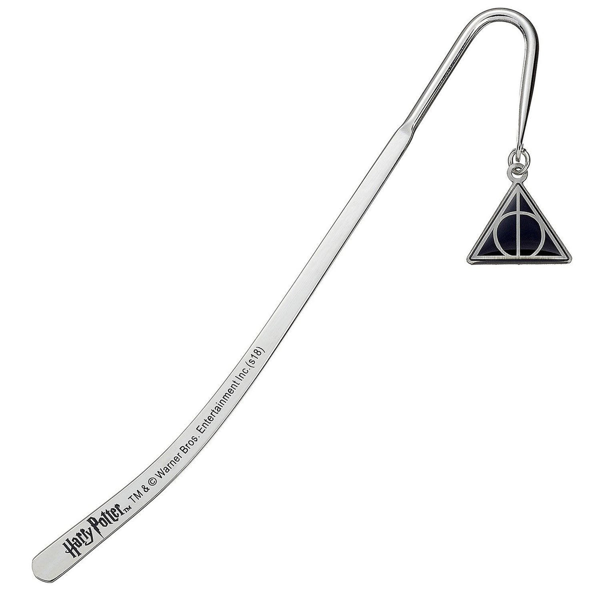Produktbild Harry Potter Bokmärke Dödsrelikerna (silverpläterat)